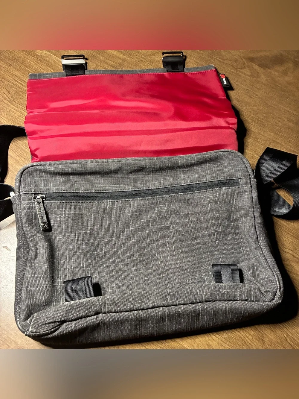 Mamba Courier Laptop Carrier Bag Grey Booq Messenger Mens Work Bag Luggage